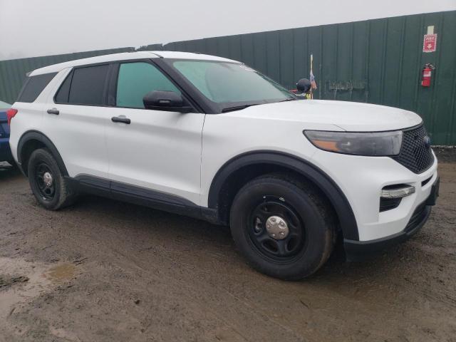 1FM5K8AB7PGA82627 - 2023 FORD EXPLORER POLICE INTERCEPTOR Սպիտակ լուսանկար 4