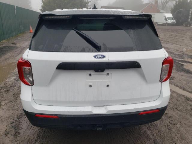 1FM5K8AB7PGA82627 - 2023 FORD EXPLORER POLICE INTERCEPTOR WHITE photo 6