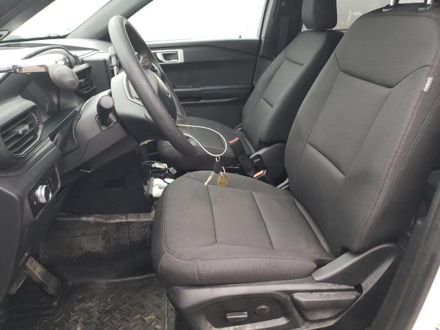 1FM5K8AB7PGA82627 - 2023 FORD EXPLORER POLICE INTERCEPTOR Սպիտակ լուսանկար 7