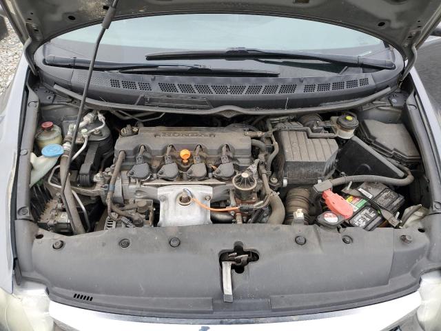 2HGFA1F57AH325713 - 2010 HONDA CIVIC LX GRAY photo 11