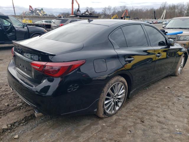 JN1EV7AR2JM437086 - 2018 INFINITI Q50 LUXE BLACK photo 3