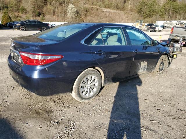 4T1BF1FKXHU760457 - 2017 TOYOTA CAMRY LE BLUE photo 3