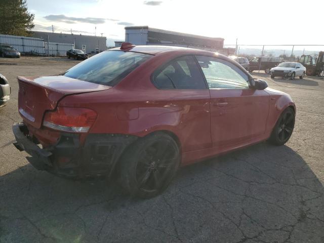 WBAUP73528VF09681 - 2008 BMW 128 I RED photo 3