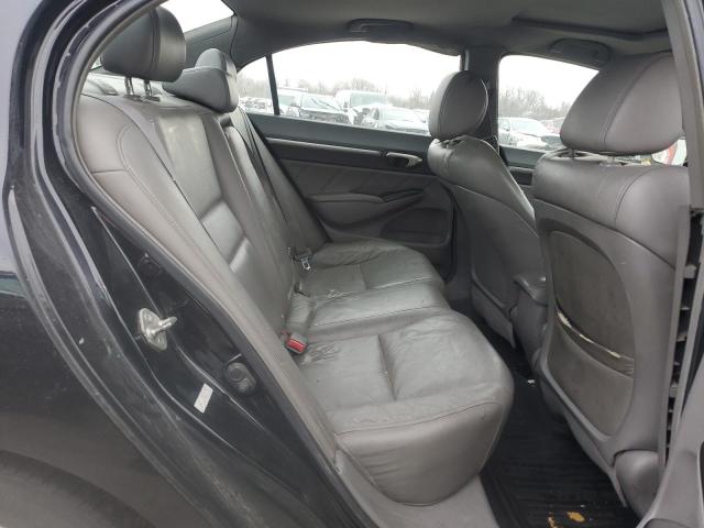 2HGFA16968H357274 - 2008 HONDA CIVIC EXL შავი ფოტო 10