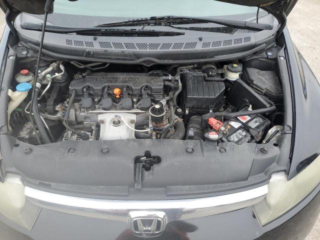 2HGFA16968H357274 - 2008 HONDA CIVIC EXL შავი ფოტო 11