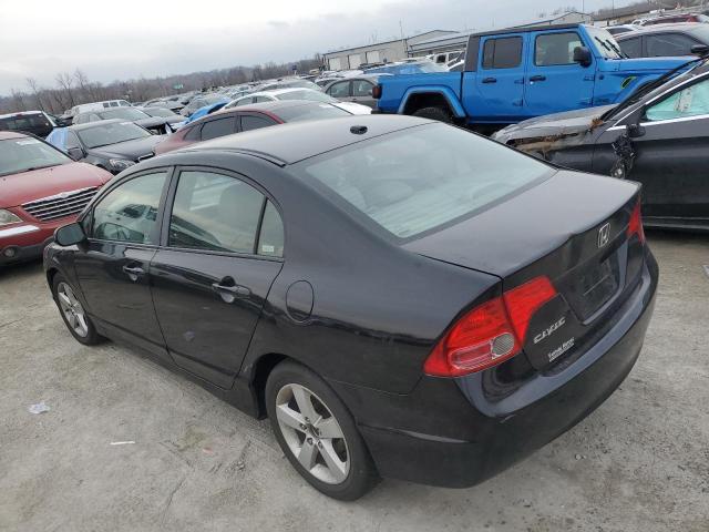 2HGFA16968H357274 - 2008 HONDA CIVIC EXL შავი ფოტო 2