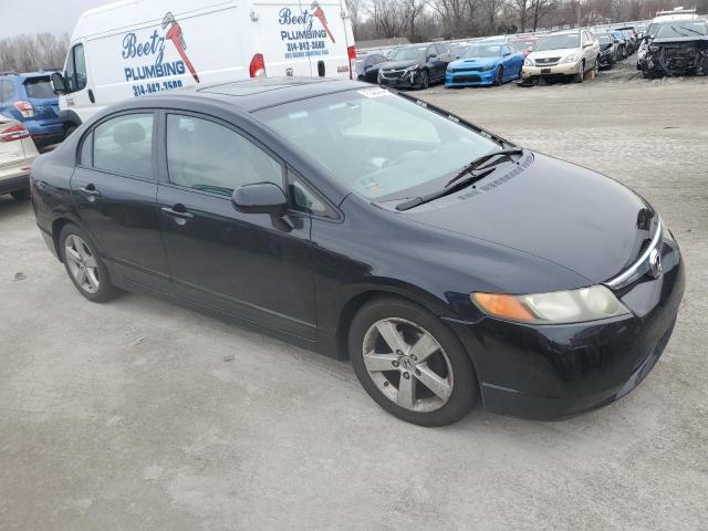 2HGFA16968H357274 - 2008 HONDA CIVIC EXL შავი ფოტო 4