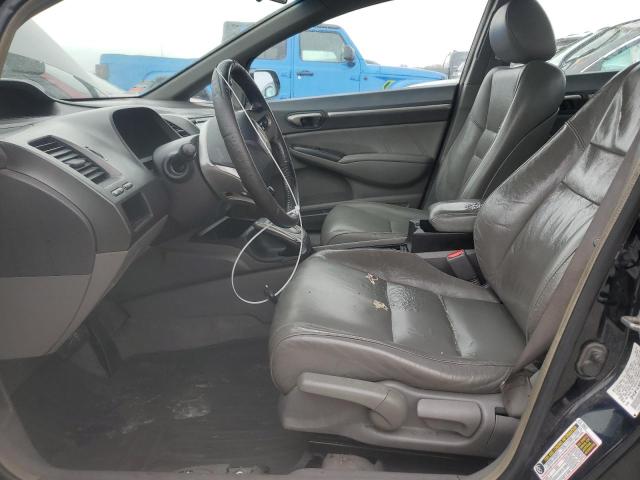 2HGFA16968H357274 - 2008 HONDA CIVIC EXL შავი ფოტო 7