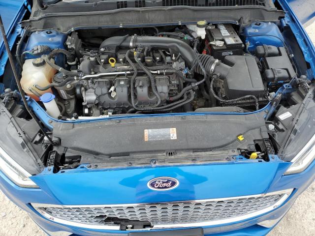 3FA6P0D97LR130947 - 2020 FORD FUSION TITANIUM BLUE photo 11