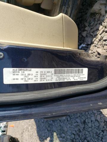 2V8HW34159R544734 - 2009 VOLKSWAGEN ROUTAN SE BLUE photo 14