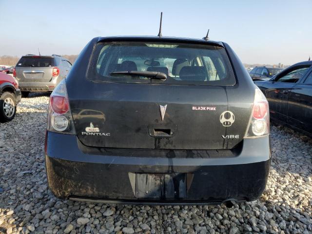 5Y2SP67049Z407602 - 2009 PONTIAC VIBE BLACK photo 6