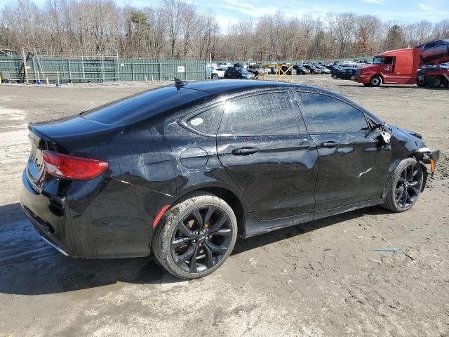 1C3CCCDG3FN673927 - 2015 CHRYSLER 200 S BLACK photo 3