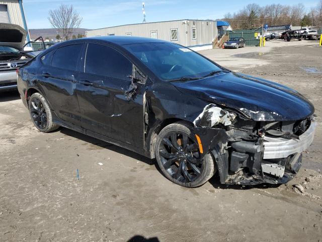 1C3CCCDG3FN673927 - 2015 CHRYSLER 200 S BLACK photo 4