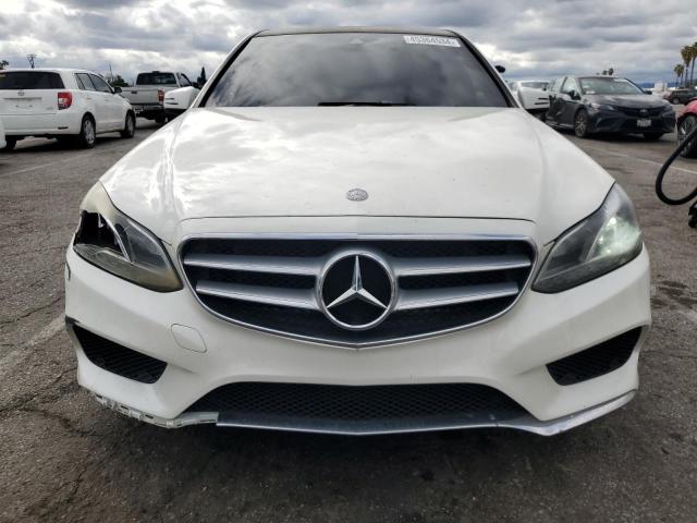 WDDHF5KB6EB024477 - 2014 MERCEDES-BENZ E 350 WHITE photo 5