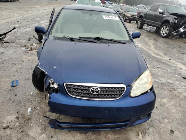 2T1BR30E55C453670 - 2005 TOYOTA COROLLA CE BLUE photo 5