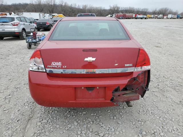 2G1WT55K279208494 - 2007 CHEVROLET IMPALA LT RED photo 6