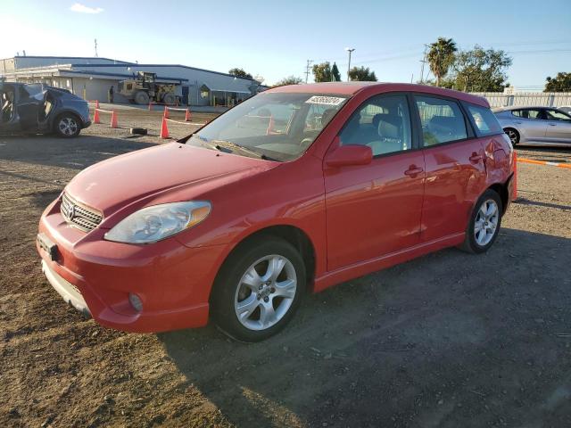 2T1KR32E37C670697 - 2007 TOYOTA COROLLA MA XR RED photo 1