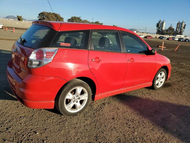 2T1KR32E37C670697 - 2007 TOYOTA COROLLA MA XR RED photo 3