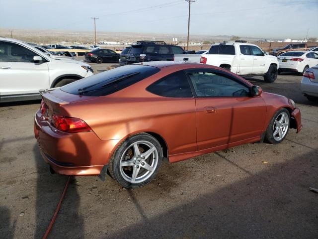 JH4DC530X5S800557 - 2005 ACURA RSX TYPE-S ORANGE photo 3