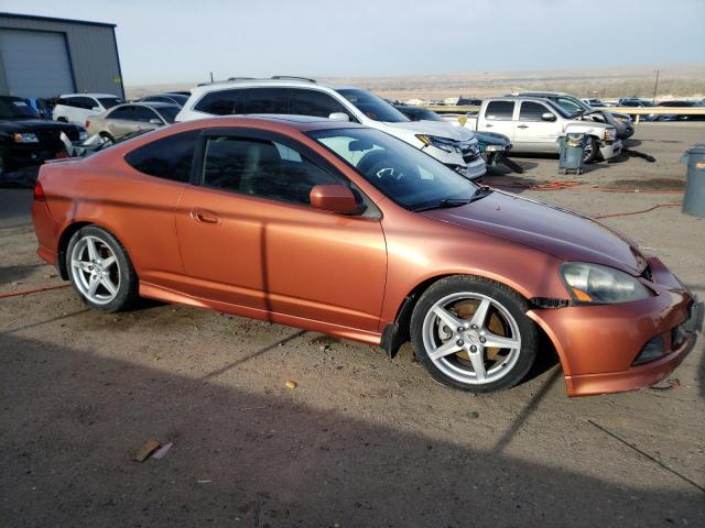 JH4DC530X5S800557 - 2005 ACURA RSX TYPE-S ORANGE photo 4