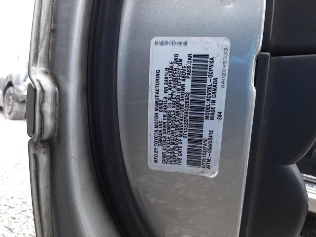 2T1CE22P93C020682 - 2003 TOYOTA CAMRY SOLA SE SILVER photo 12