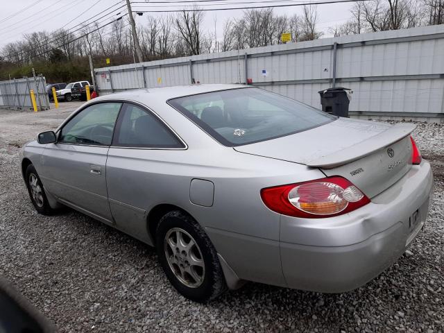 2T1CE22P93C020682 - 2003 TOYOTA CAMRY SOLA SE SILVER photo 2