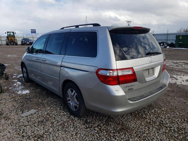 5FNRL384X6B089142 - 2006 HONDA ODYSSEY EX SILVER photo 2