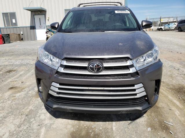 5TDJZRFH1KS929108 - 2019 TOYOTA HIGHLANDER SE GRAY photo 5