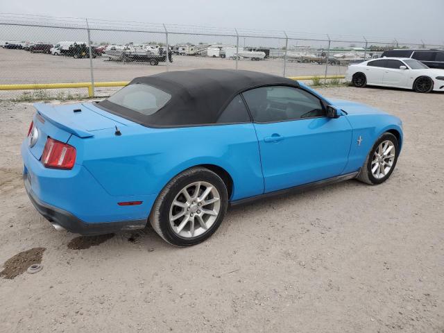 1ZVBP8EMXB5130515 - 2011 FORD MUSTANG BLUE photo 3