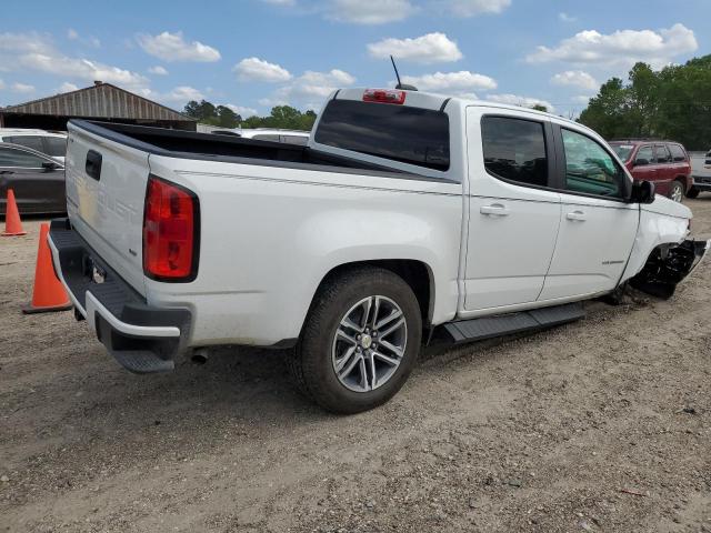 1GCGSBEN1M1255619 - 2021 CHEVROLET COLORADO WHITE photo 3