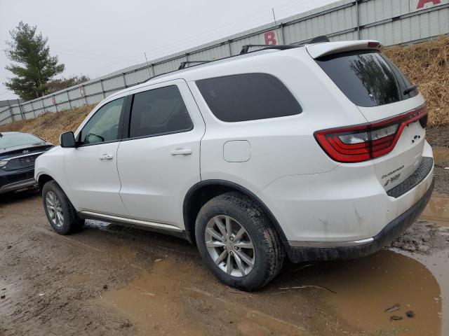 1C4RDJAG2JC431632 - 2018 DODGE DURANGO SXT WHITE photo 2