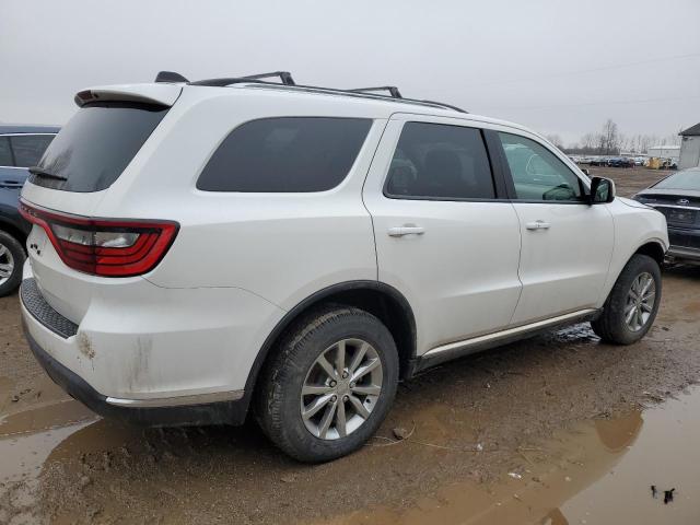 1C4RDJAG2JC431632 - 2018 DODGE DURANGO SXT WHITE photo 3