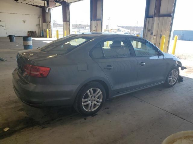 3VW1K7AJ1FM202184 - 2015 VOLKSWAGEN JETTA BASE Մոխրագույն լուսանկար 3