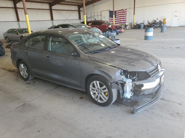 3VW1K7AJ1FM202184 - 2015 VOLKSWAGEN JETTA BASE Մոխրագույն լուսանկար 4