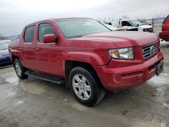 2HJYK165X6H531535 - 2006 HONDA RIDGELINE RTL MAROON photo 4