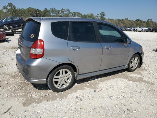 JHMGD386X8S038184 - 2008 HONDA FIT SPORT GRAY photo 3