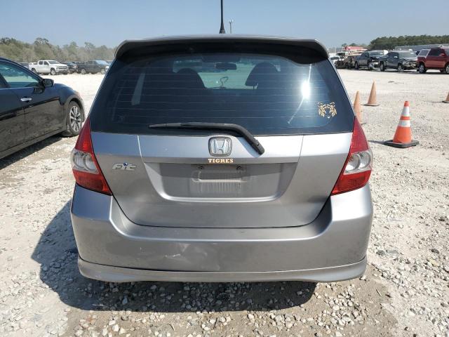 JHMGD386X8S038184 - 2008 HONDA FIT SPORT GRAY photo 6