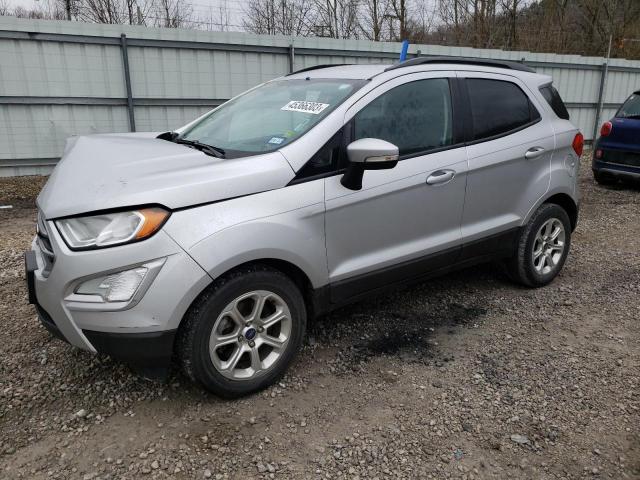 MAJ3S2GE4KC262602 - 2019 FORD ECOSPORT SE SILVER photo 1