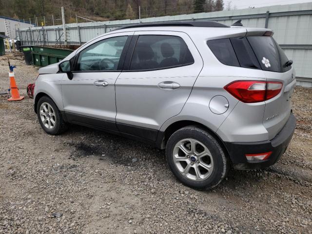 MAJ3S2GE4KC262602 - 2019 FORD ECOSPORT SE SILVER photo 2