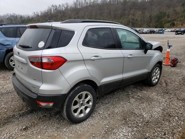 MAJ3S2GE4KC262602 - 2019 FORD ECOSPORT SE 银色 照片 3