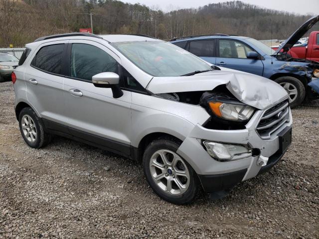 MAJ3S2GE4KC262602 - 2019 FORD ECOSPORT SE SILVER photo 4