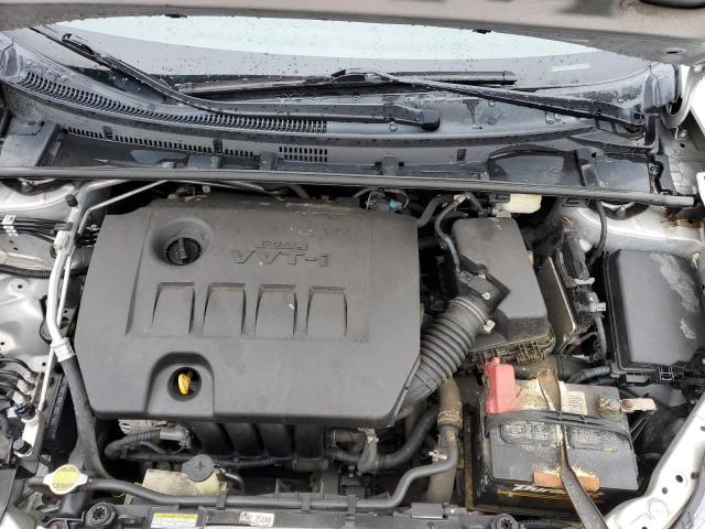 2T1BURHEXFC463568 - 2015 TOYOTA COROLLA L SILVER photo 11