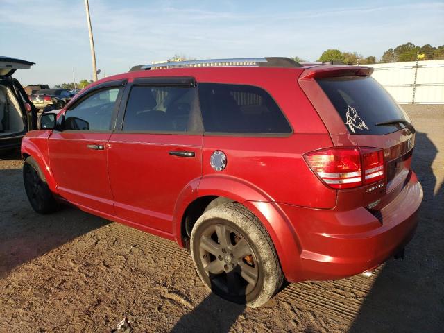 3D4GG67V59T142877 - 2009 DODGE JOURNEY R/T RED photo 2