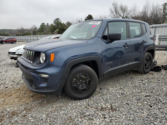 ZACNJCAB3MPM24063 - 2021 JEEP RENEGADE SPORT BLUE photo 1