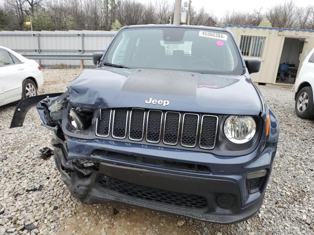 ZACNJCAB3MPM24063 - 2021 JEEP RENEGADE SPORT BLUE photo 5