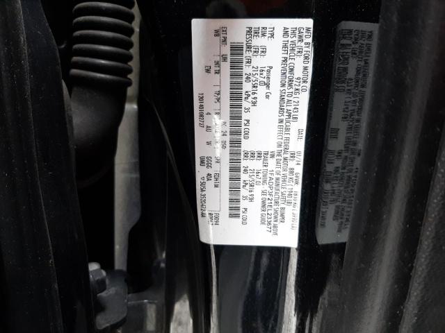 1FADP3F21EL233677 - 2014 FORD FOCUS SE BLACK photo 12