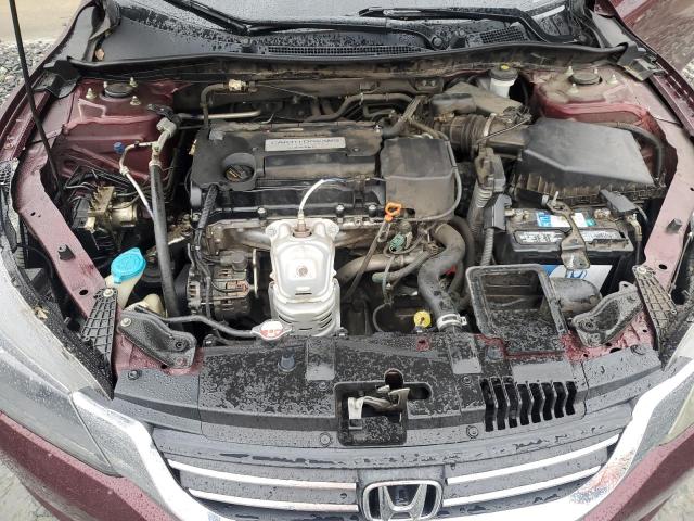 1HGCR2F39FA270414 - 2015 HONDA ACCORD LX BURGUNDY photo 11