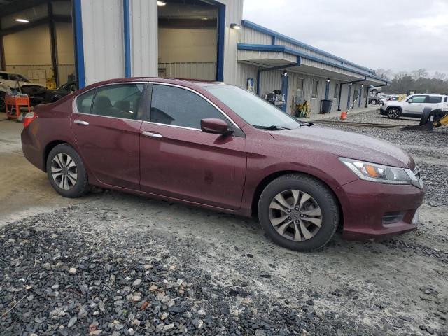 1HGCR2F39FA270414 - 2015 HONDA ACCORD LX BURGUNDY photo 4