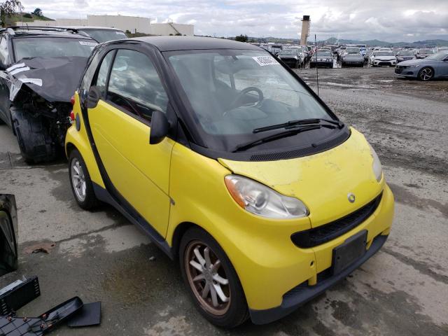 WMEEJ31X18K201102 - 2008 SMART FORTWO PURE YELLOW photo 4