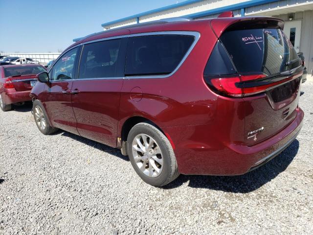 2C4RC1BG1MR559907 - 2021 CHRYSLER PACIFICA TOURING L 栗色 照片 2